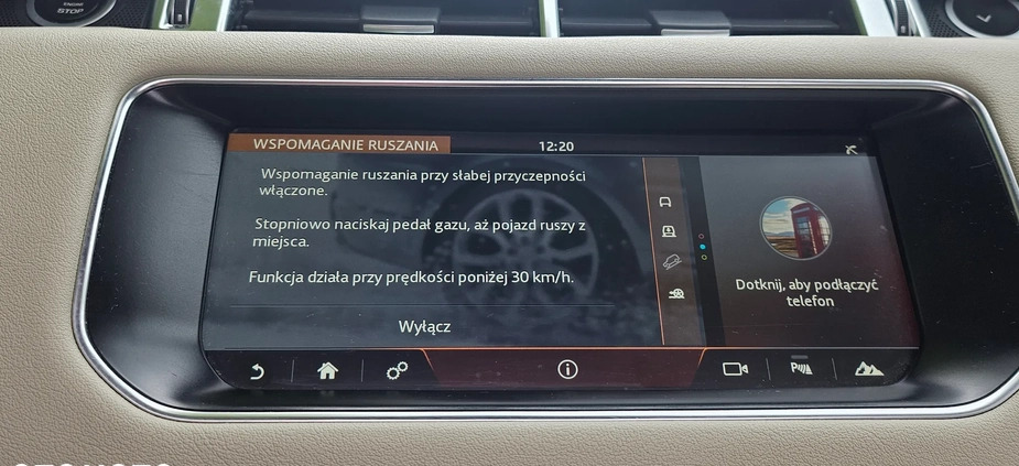 Land Rover Range Rover Sport cena 129000 przebieg: 182778, rok produkcji 2017 z Szczecin małe 781